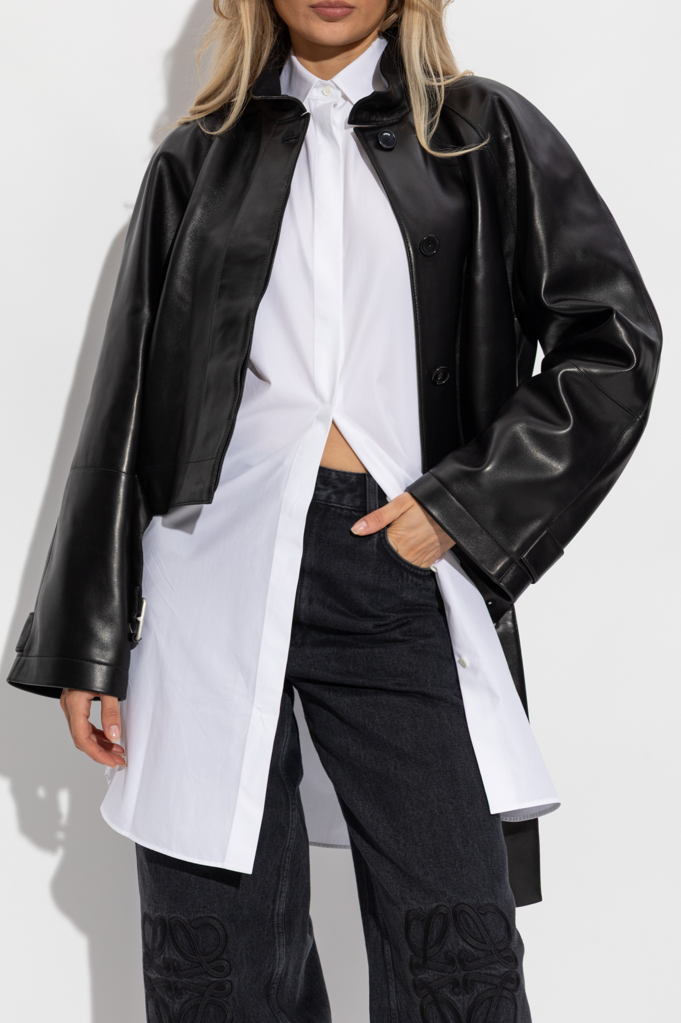 ジャケット・アウター LOEWE Leather Jacket Loewe Leather jacket Loewe